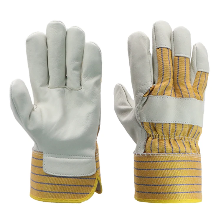 Перчатки рабочие из воловьей кожи с защитой всего ладони по конкурентоспособной цене