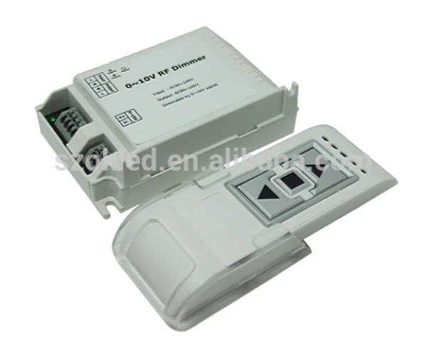 AC90-240V (50 гц/60 гц) радиочастотный беспроводной 0-10 в диммер светодиодный пульт дистанционного управления светодиодами