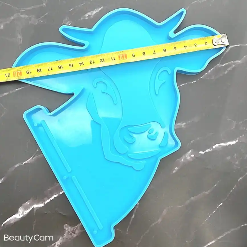 DIY farm cow head decoration hanging painting cow wall sticker DIY cow silicone mold diy crystal drop Yealink
