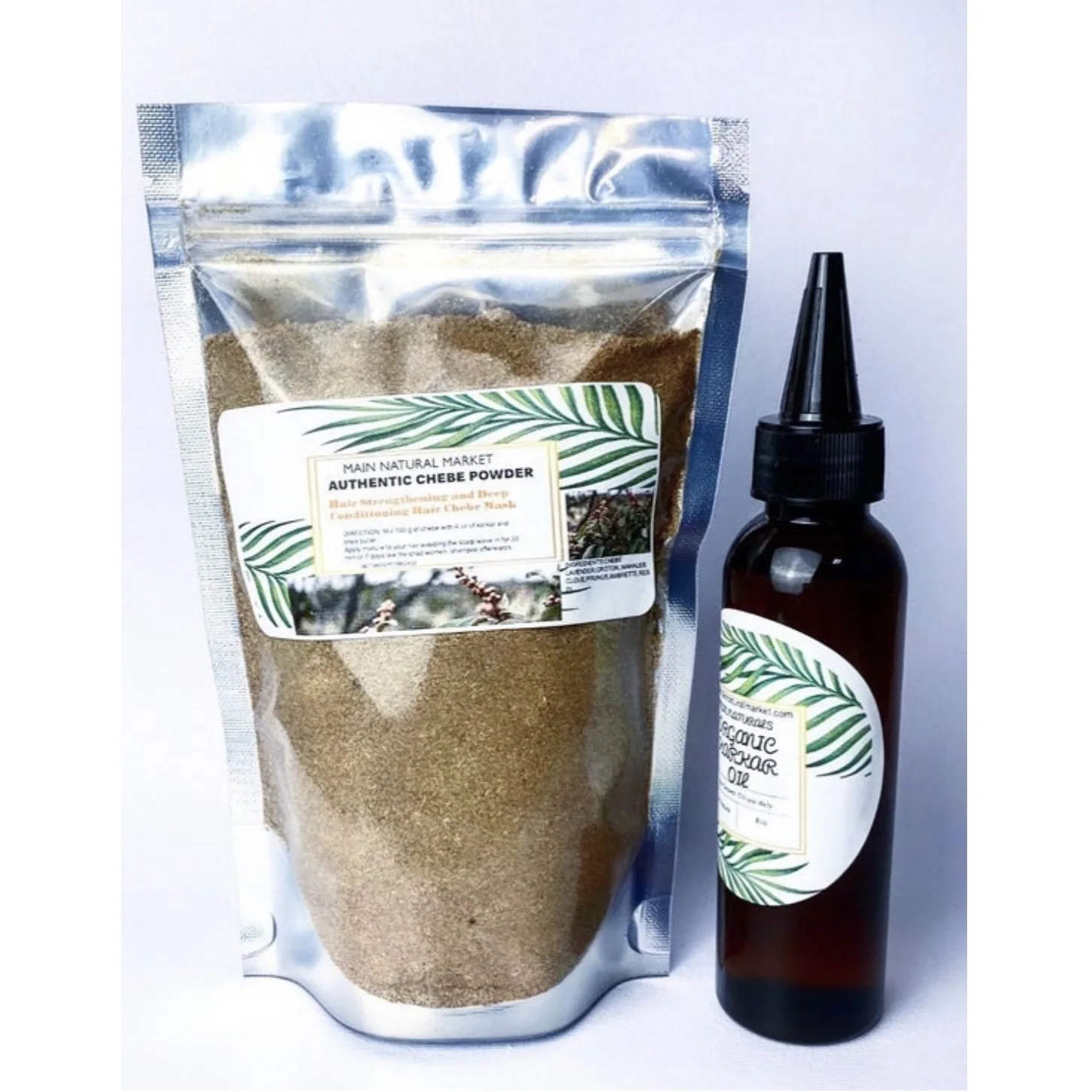 High Quality Chebe Powder And Karkar Oil Bundle Hair Growth 1kg
