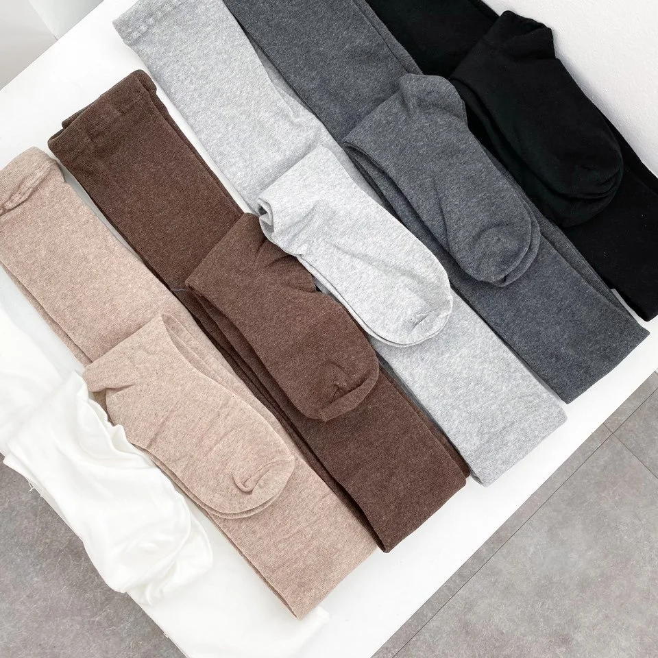 Women wholesale crossover Tights cotton tiktok leggings Made in Korea custom logo Korea OEM ODM