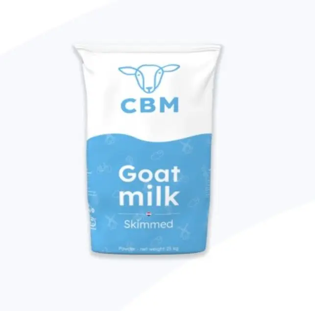 Halal skimmed Goat Milk Powdered Milk 25kg Max Bag Baby White Milky Malaysia
