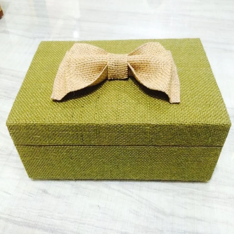 Luxury Customized Jute Gift Box Jewelry rattan Box Eco friendly handmade custom rattan storage gift box with lid
