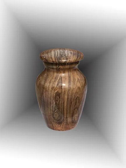 Хит продаж Классическая урна для кремации взрослых с подсолнухом рельефные товары похорон урны