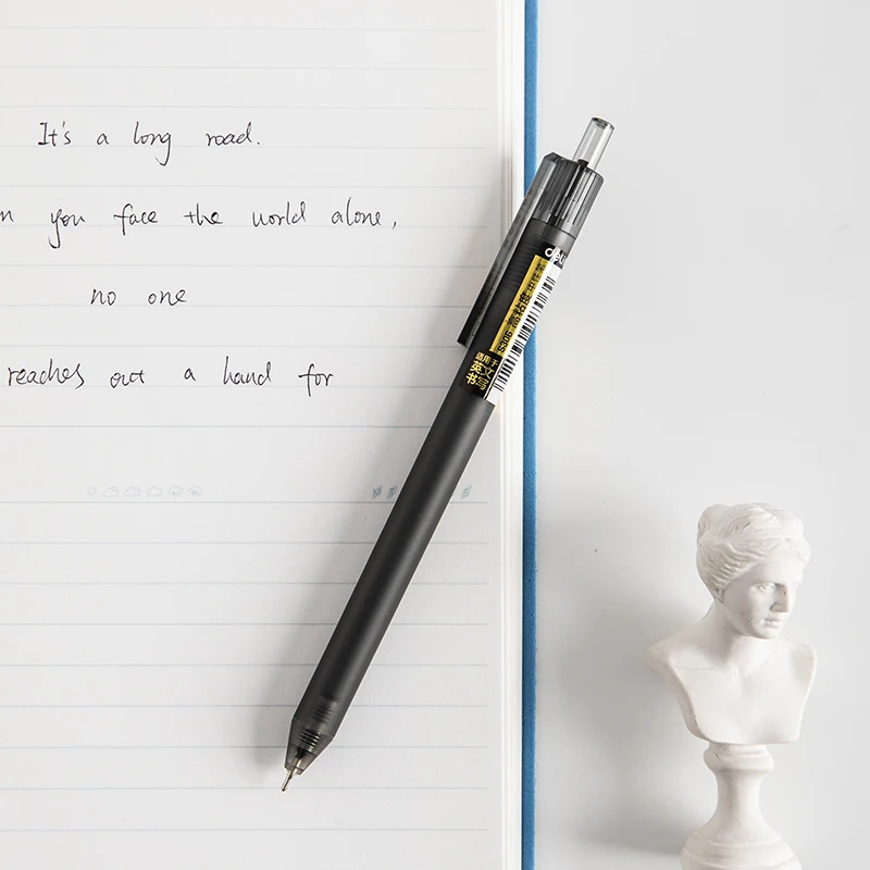 
Premium Fine Point Refillable & Retractable Rolling Ball Black Ink Gel Pens 