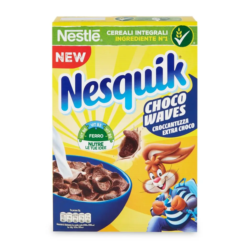 
Cereals Nesquik Choco Waves G375 Chocolate Flavor Nesquik 
