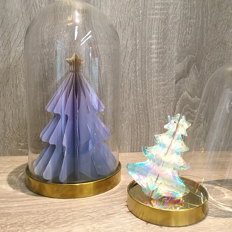 4 colors printed gradient paper tree CE-8P025