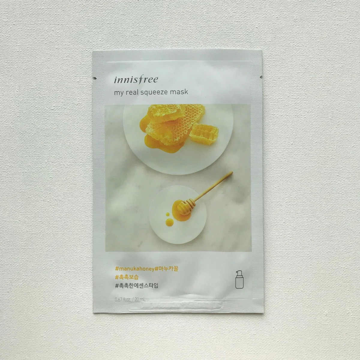 Innisfree My Real сжимаемая маска 13 типов маски для ухода за кожей корейская косметика