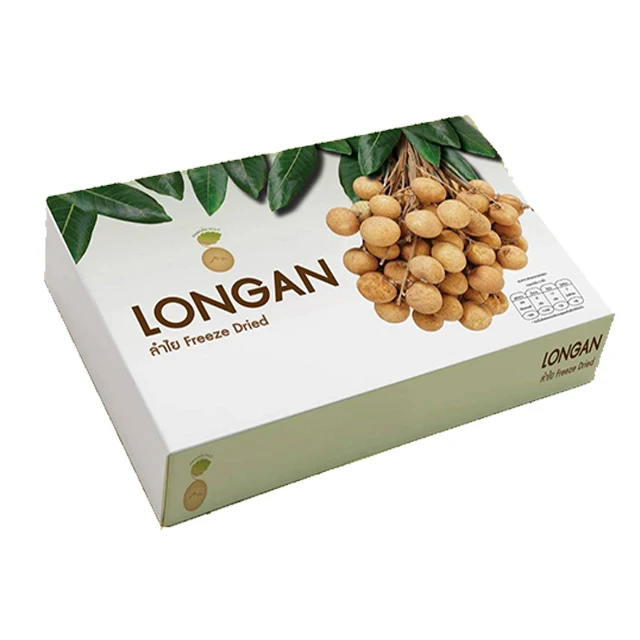 Freeze Dried Longan Box Top Grade Jumbo Fruits Golden Green Tropical Fruits Premium Quality from Thailand for Export