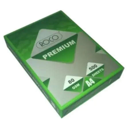Certified Roco A4 Copy Paper 80gsm 75gsm 70gsm