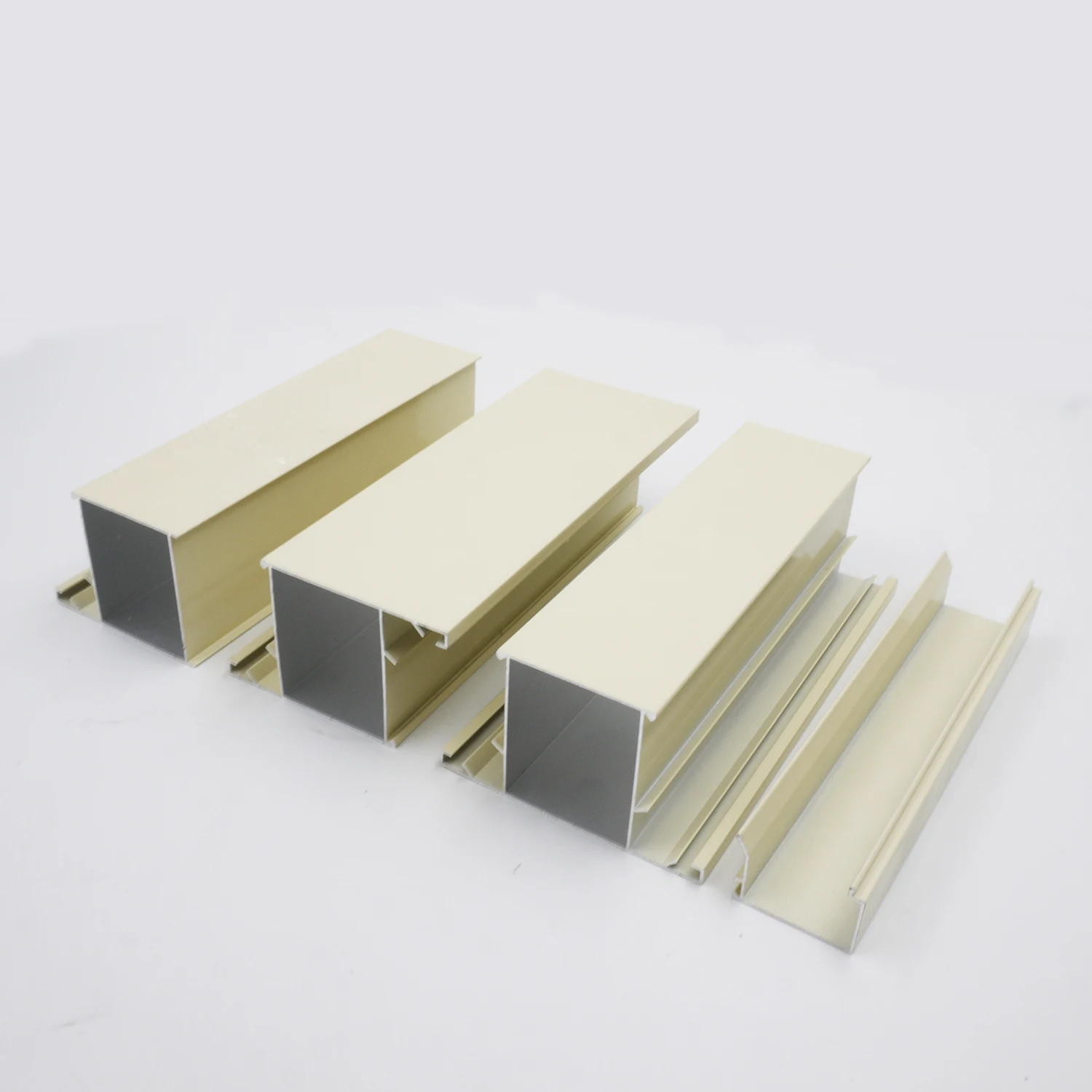 Lenwa Aluminium 6063-T5 factory price Iraq window profile frame  in aluminum alloy