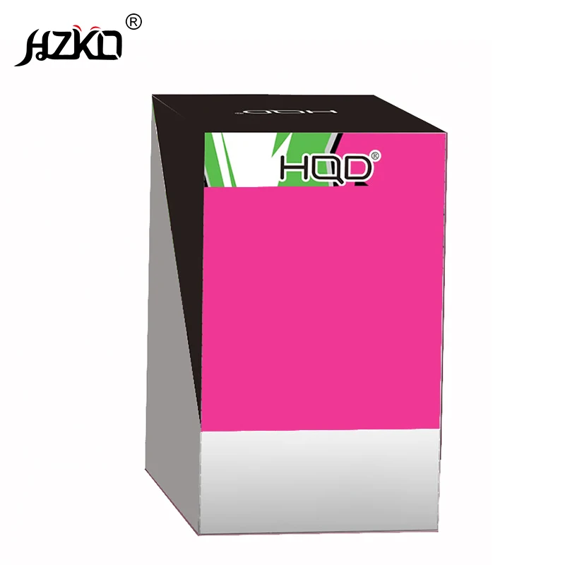 Оптовая цена оригинальные упаковочные материалы HQD MAXX 10 различных цветов 2500F в наличии