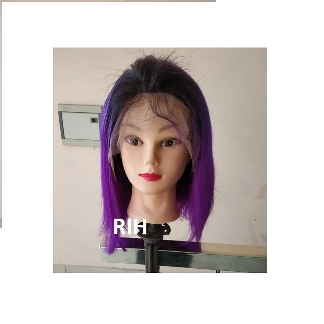 13x6 Lace Frontal Purple  Wigs