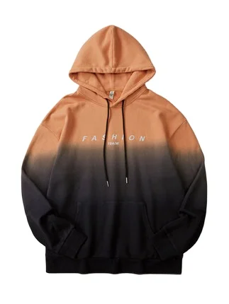 Custom Black Tie Dye Hoodie Mens Cotton Terry Acid Wash Hoodie Wholesale