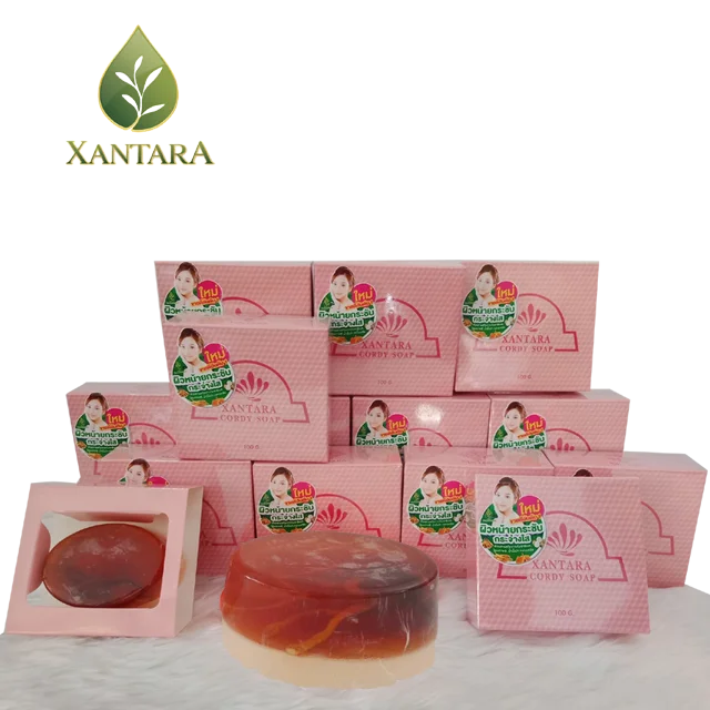 
Premium Tibetan Cordyceps Soap 100 grams. SLS Paraben free Antioxidant Firm skin Less acne Firm skin Skin Care Moisture 
