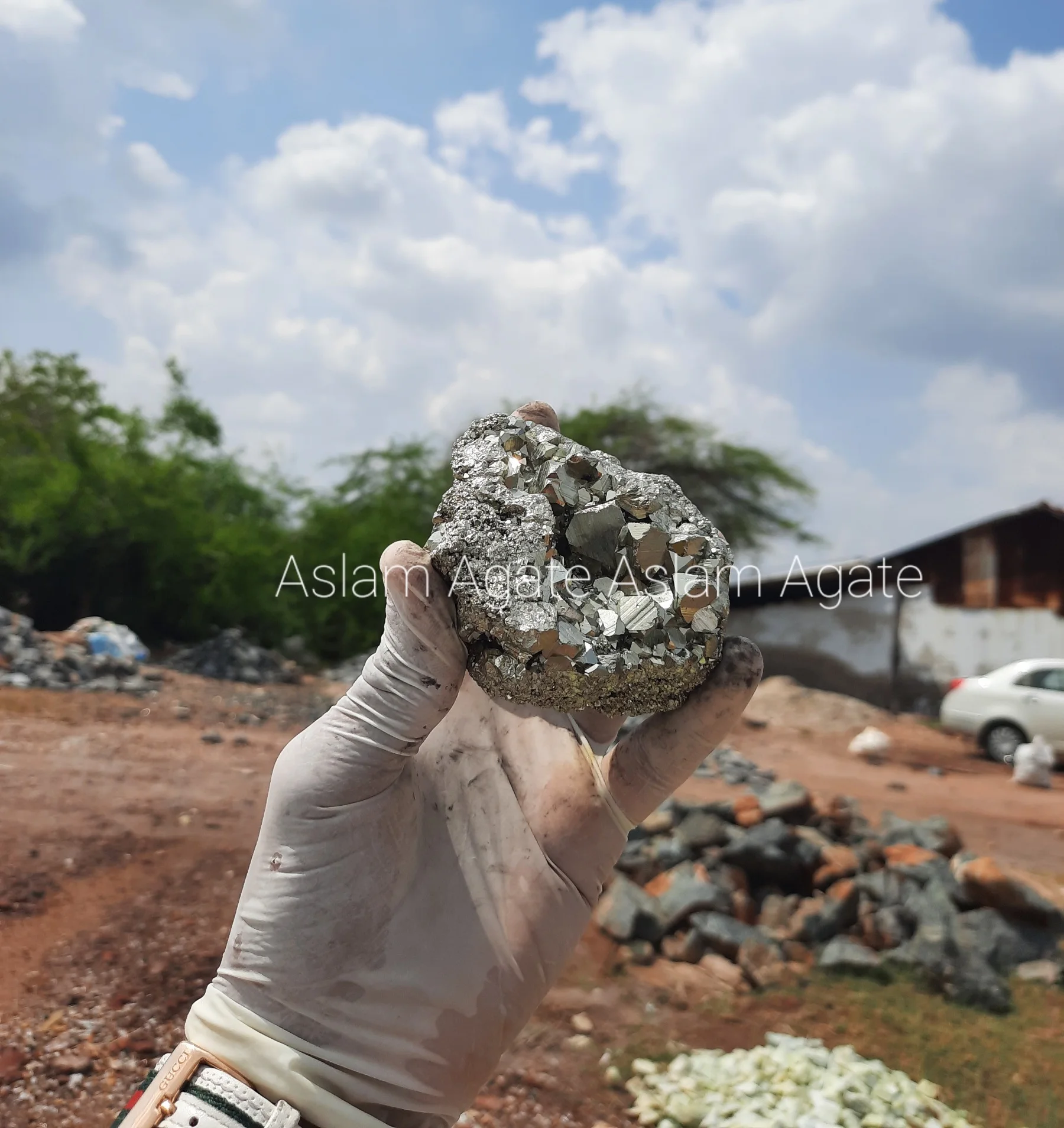 Оптовый Поставщик кластера пирита необработанный минеральный образец для продажи натуральный кристаллический кластер