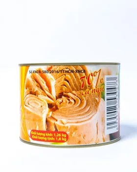 
100% SKIPJACK RAW MATERIAL FROM TUNA CANNED VEGETABLE OIL AND NATURAL COLOR FROM SEASPIMEX 