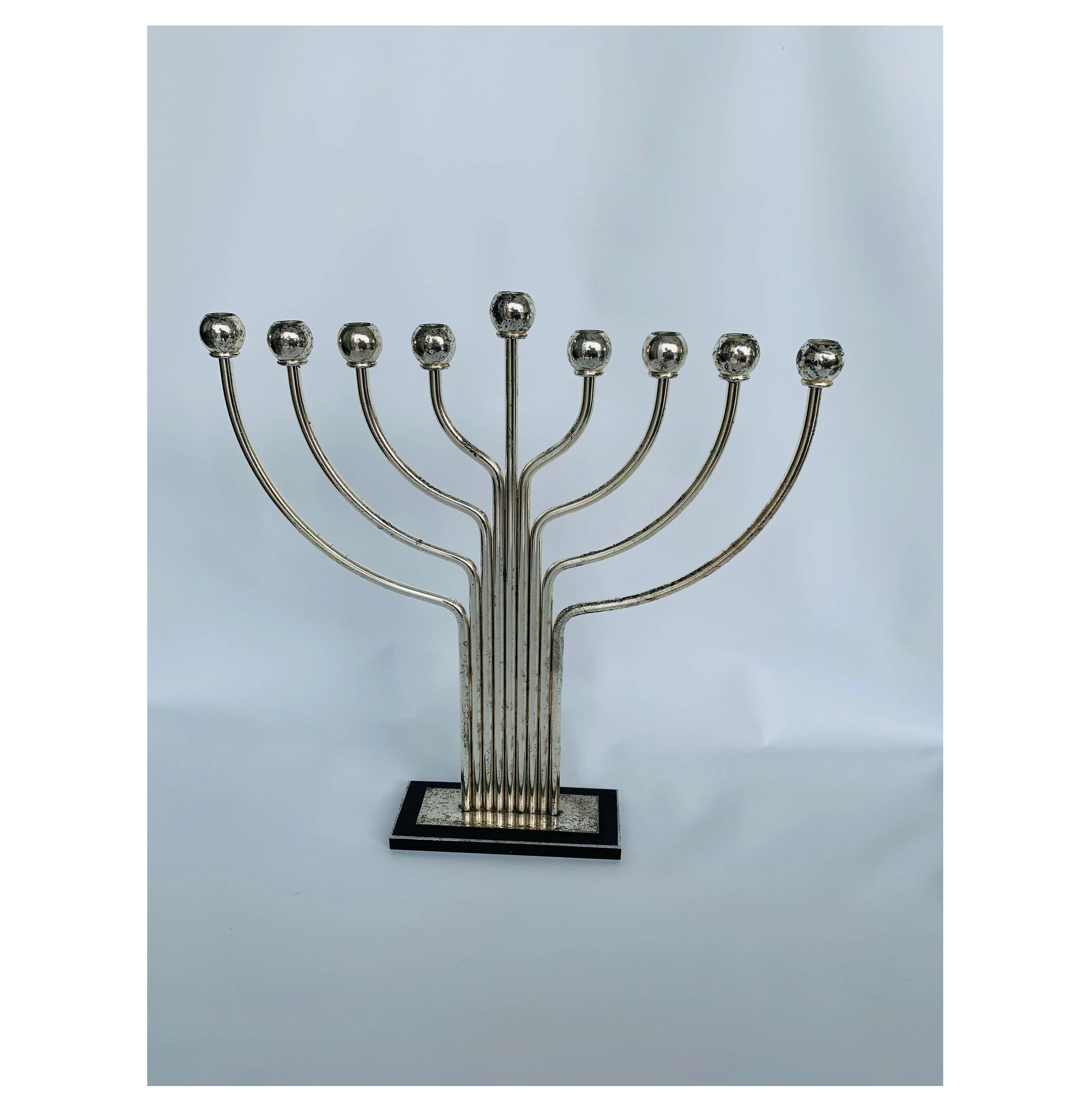 Традиционный латунный Менора 9 рук канделябра ханнука и еврейские подарки по оптовой цене для еврейских церемониальных подарков