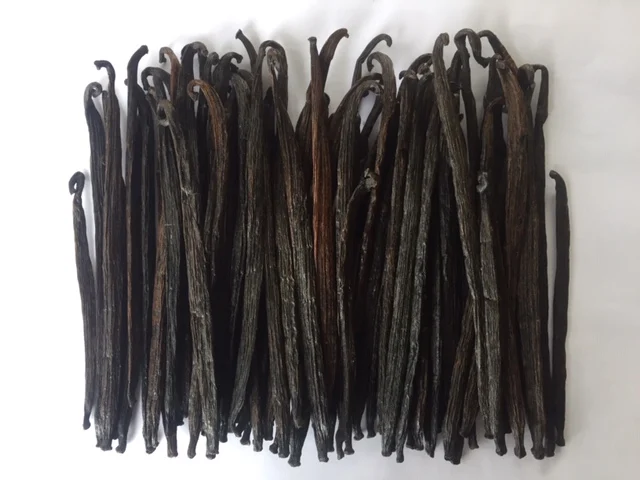 RENDAH TAHITENSIS GRADE-2 14-15.9 CM VANILLA BEANS for EXTRACTION Premium Quality Indonesian Papua Hot Selling with Best Price