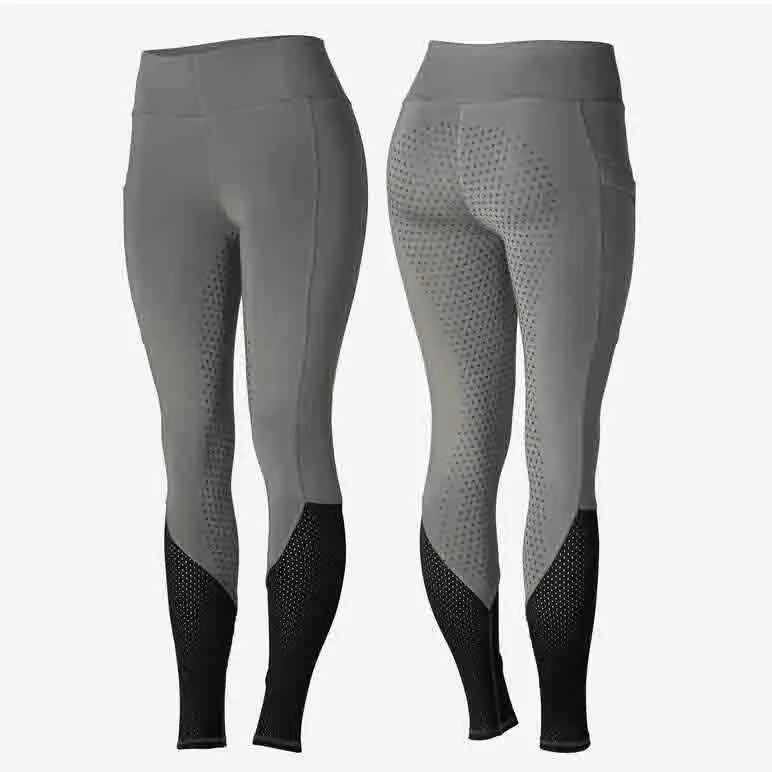 New Design Horse Gray Full Seat Breeches Riding Pants  Equestrian