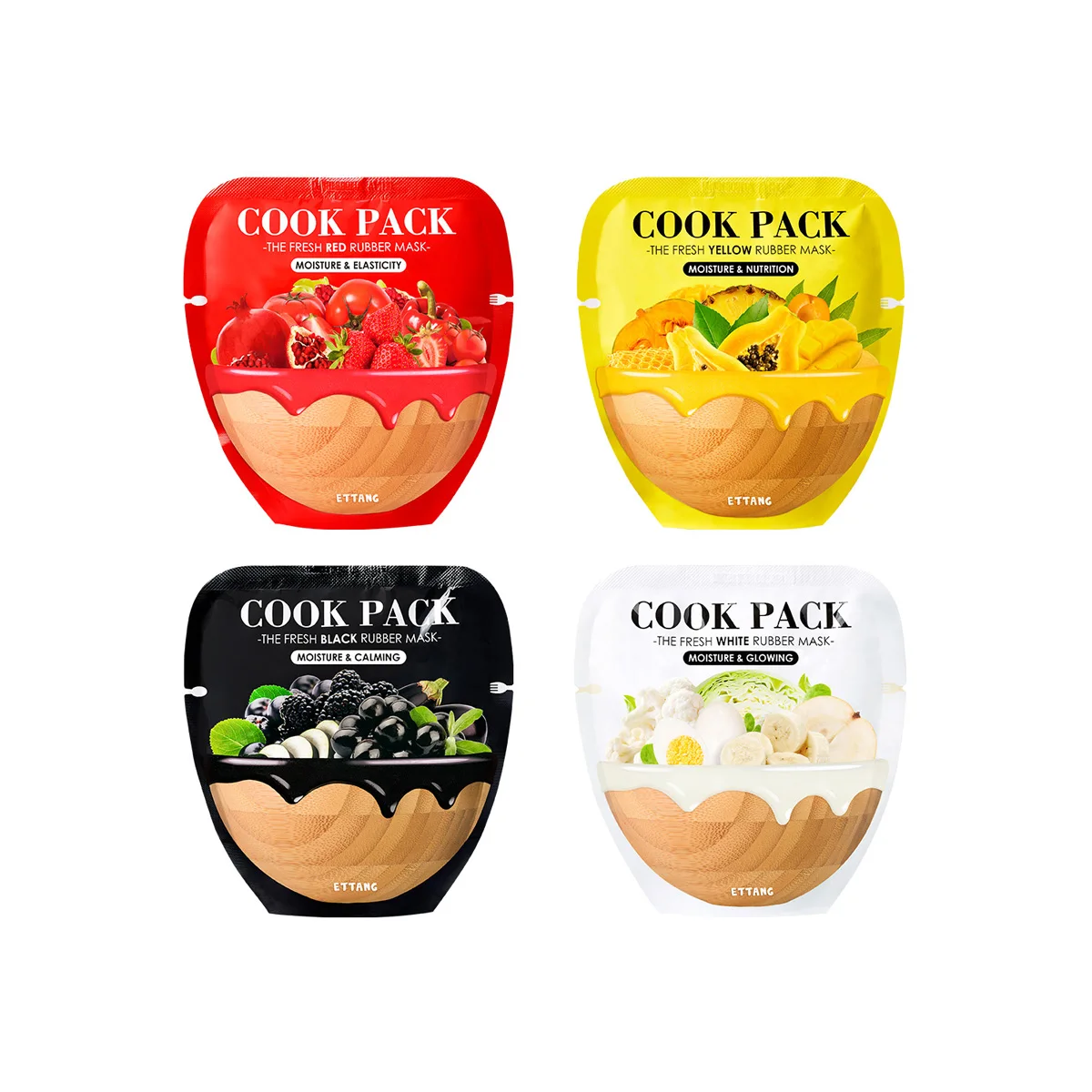 ETTANG Cook Pack The Fresh Rubber Pack Facial Skin Care Anti-aging Soothing Moisturizing Vitality Hydrating Elasticity