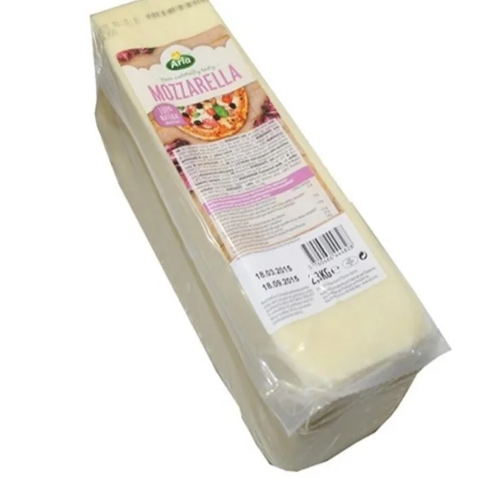 Блочный измельченный сыр Mozzarella