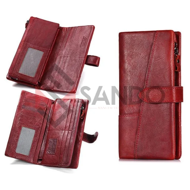 Оптовая продажа мужских кошельков с логотипом под заказ кожаные кошельки для мужчин