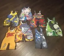sublimated professional custom high quality cheap wrestling singlets