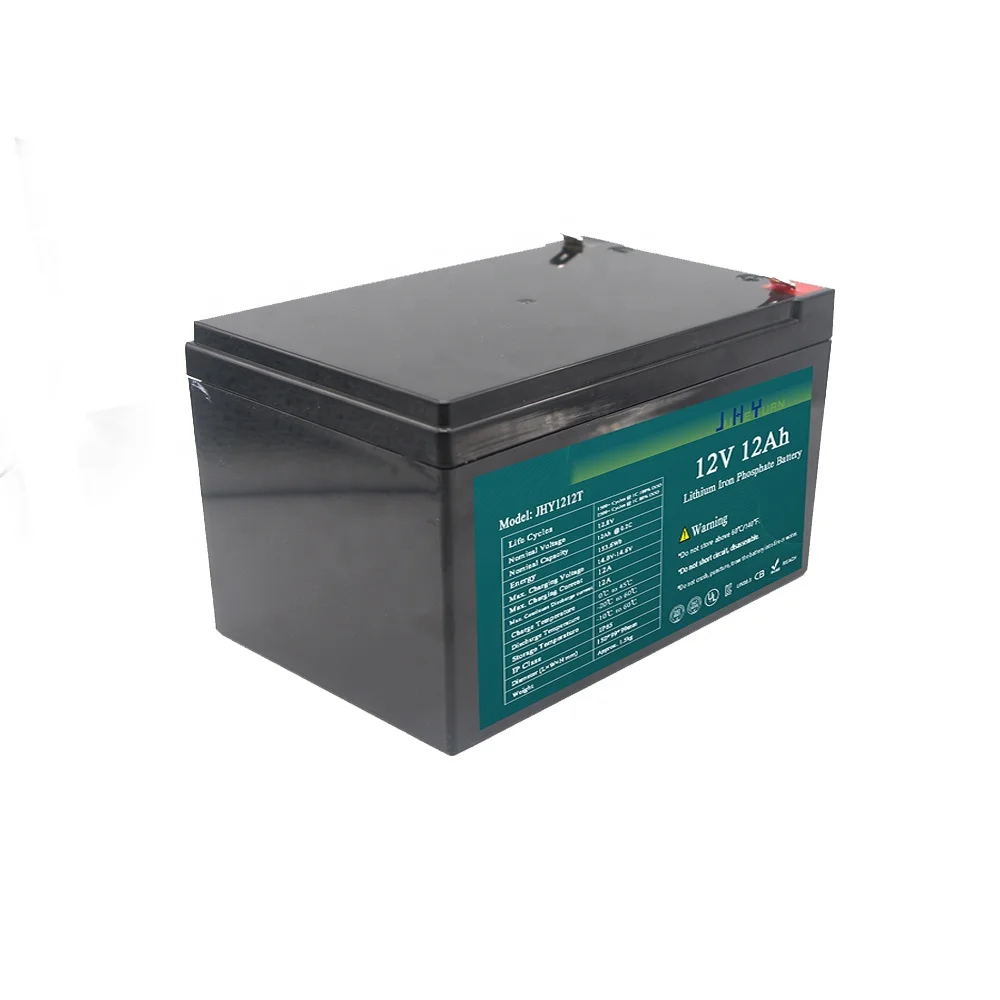 High Capacity Customized Service 12V 12Ah Green Electric Scooter Bike Battery Pack