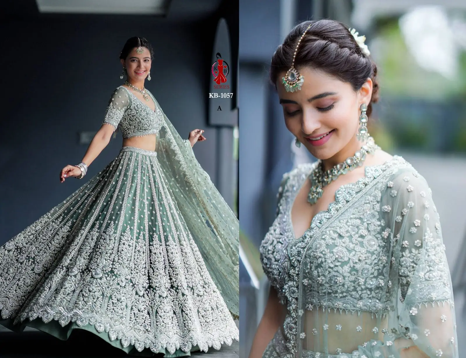 most attractive heavy butterfly net  Beautiful Embroidery work fancy dori sequence work bridal  Lehenga choli with net blouse