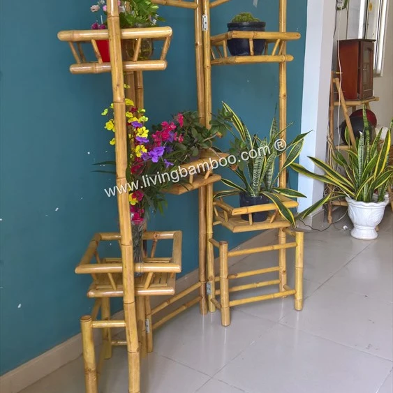 Шестигранная бамбуковая полка LAM SON