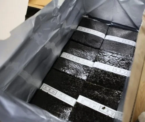 Korean Certified Top Factory Green Dark Color 100 Sheets A Grade Dried Roasted Seaweed Sushi Nori
