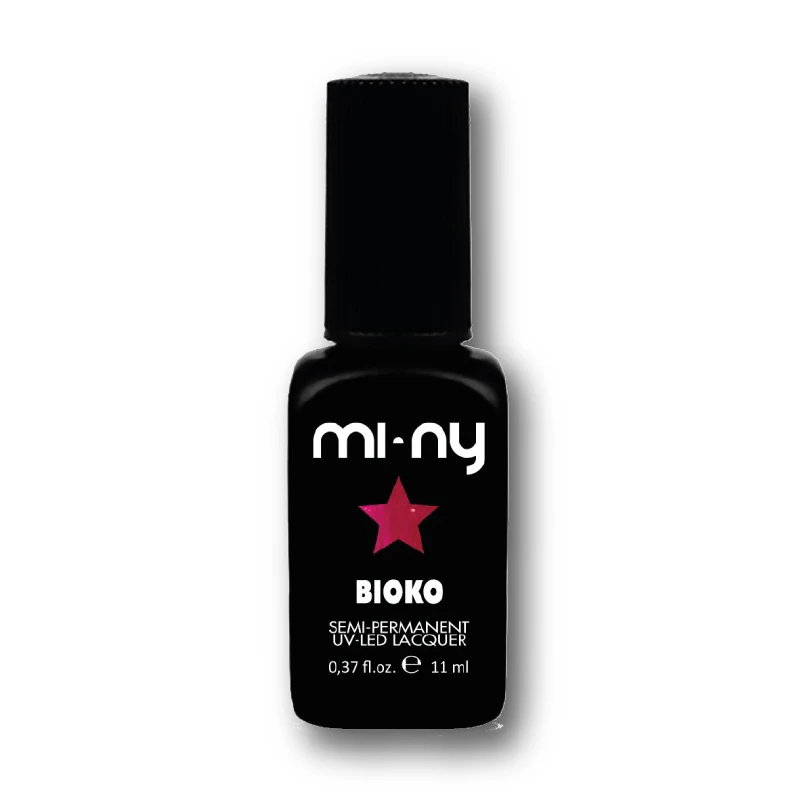 HIGH QUALITY ITALIAN MOOD GEL NAIL POLISH  EXTRA GLOSSY FORMULA, LONG LASTING FINISH COLOR NAME: BIOKO SIZE: 11 ML