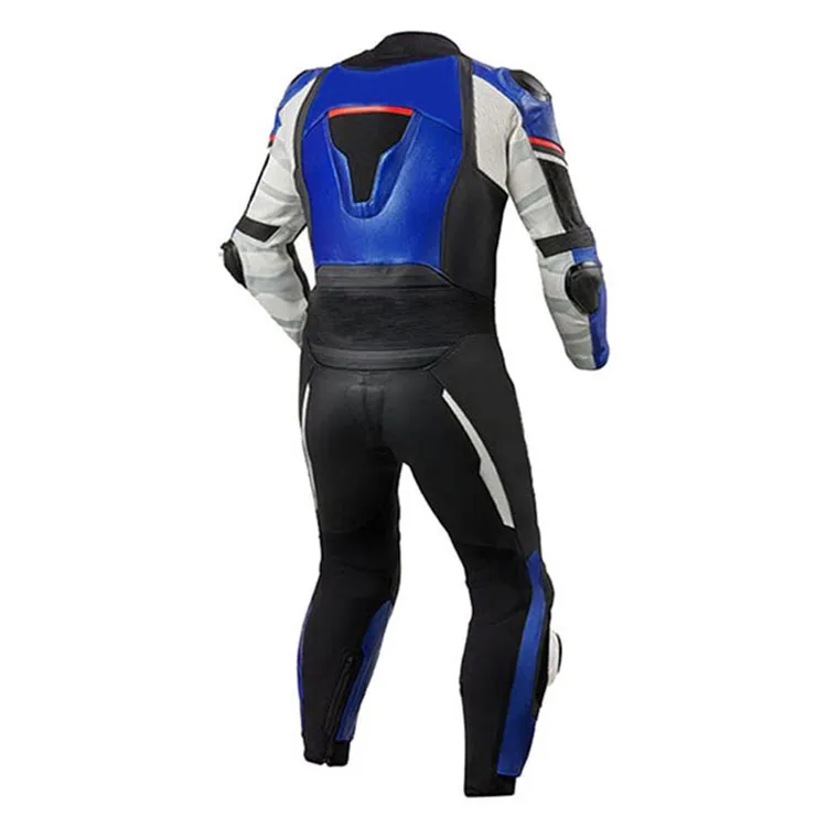 Moto gp racing suit motorbike racing suit protective in leather breathable sports wears with custom logo one piece suit