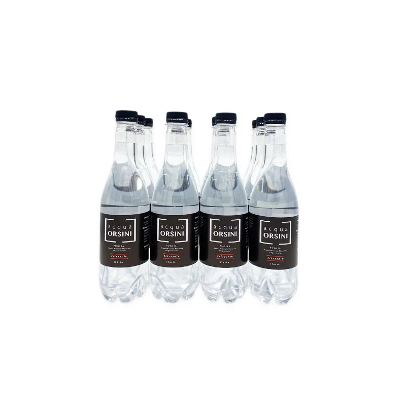 Высококачественная итальянская Аква Orsini черная коробка 12 бутылок 50cl сияющая минеральная вода готова