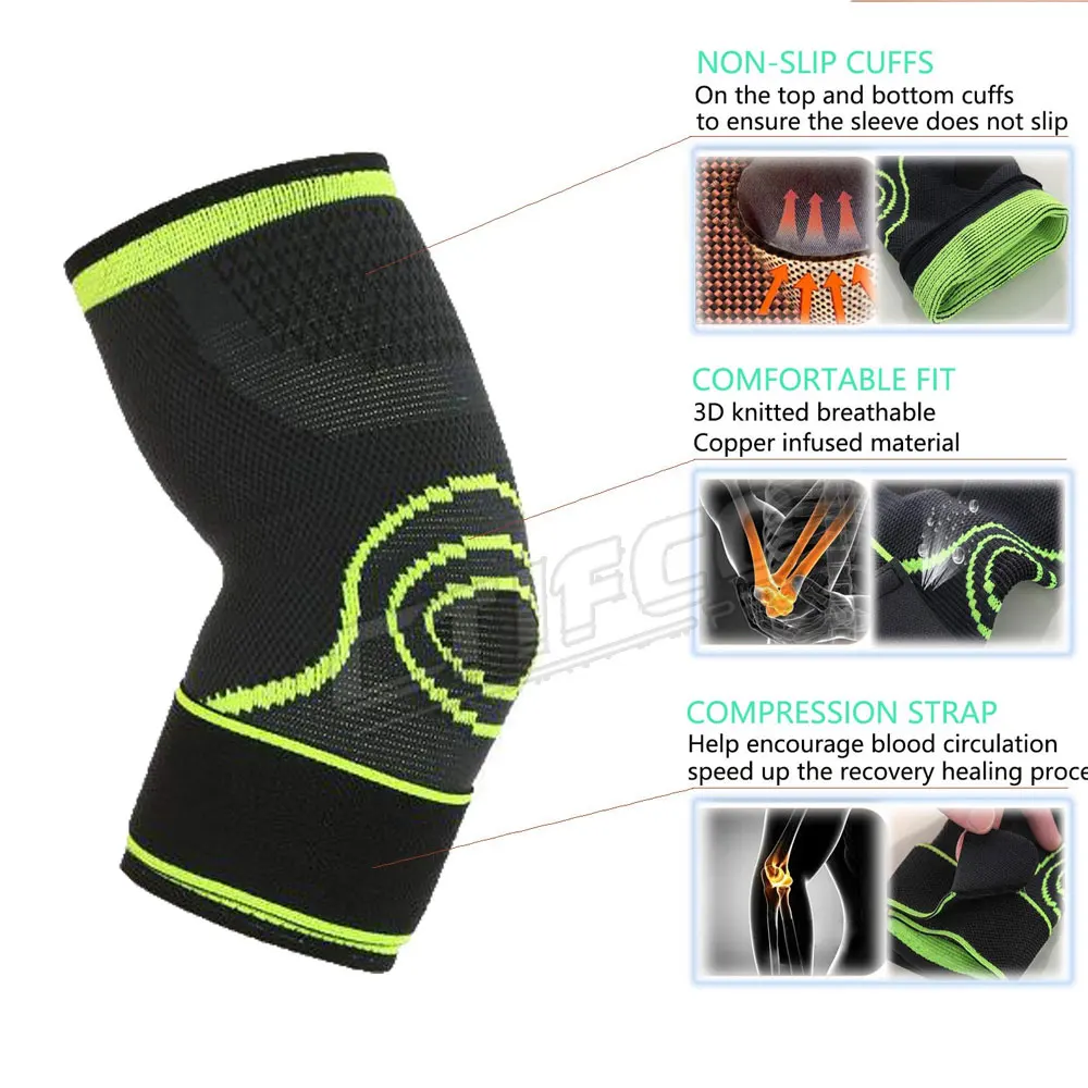 Unisex Sports Elbow Sleeve Arm Guard Protector For Fitness Gear