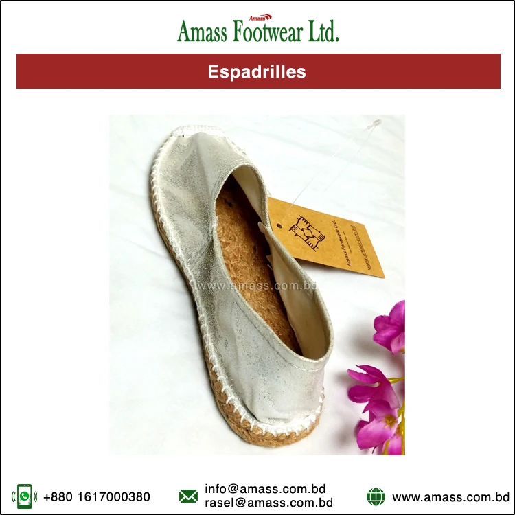 Best Deal on Highest Selling Quick Drying Fashionable Espadrilles Shoes from Top Listed Manufacturer