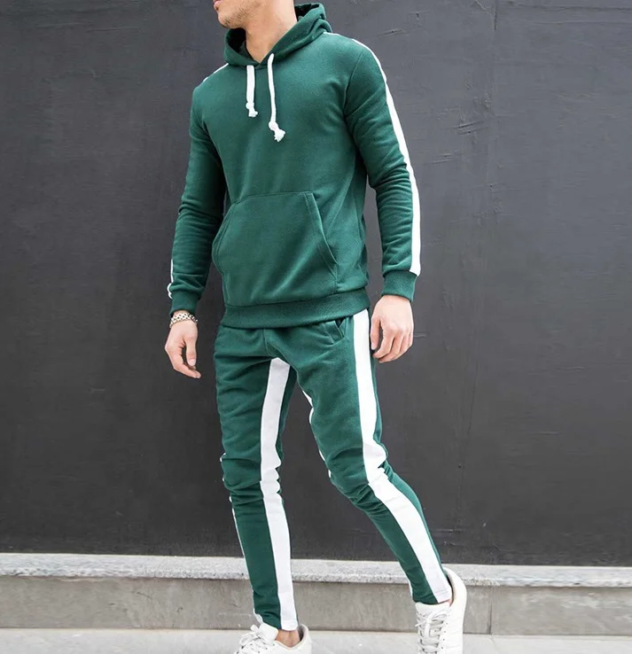 good quality plain cotton hoodie sweat suits wholesale jogging suits sport  track suit