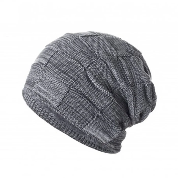 
Cheap Selling Beanies In Beage Color Pom Style Knitted Hats / Slouchy Winter Beanies / Hats 