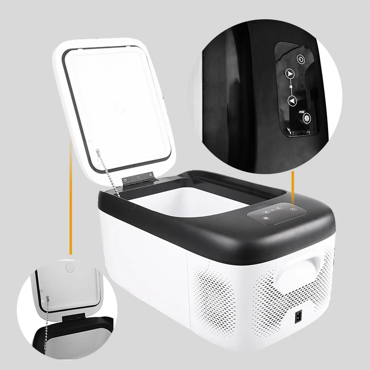 Customization congelador para helados 16L compressor mini refrigerator fridge freezer refrigerator portable car fridge