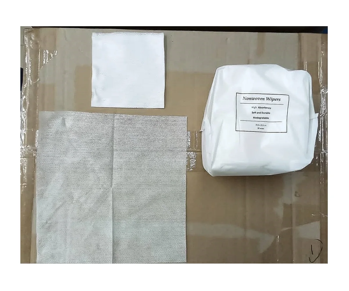 
Cleanroom Wiper Lint Free Non Woven Cleaning Wipers in Multiple Sizes 