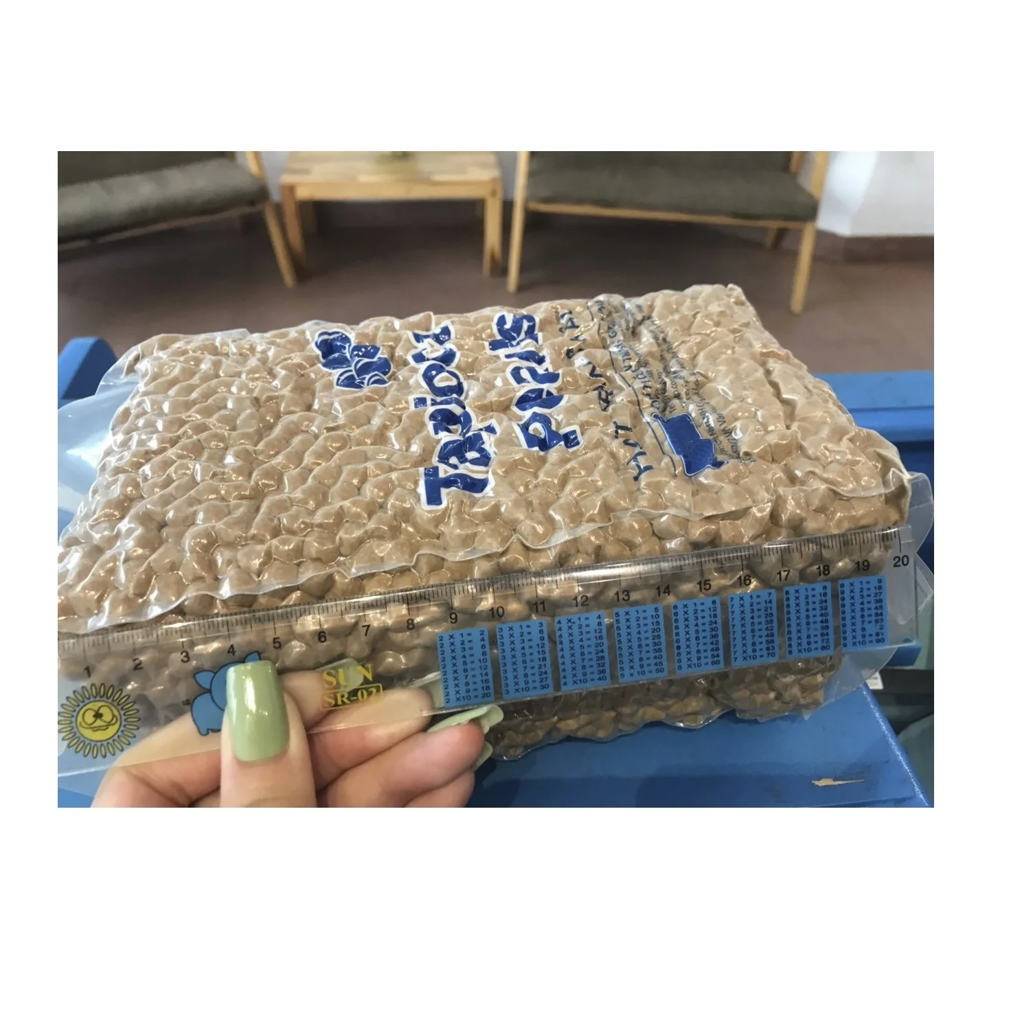 Поставщик пузырьков молочного чая коричневого сахара черного цвета шарики тапиока жемчужины Буба для приготовления смузи