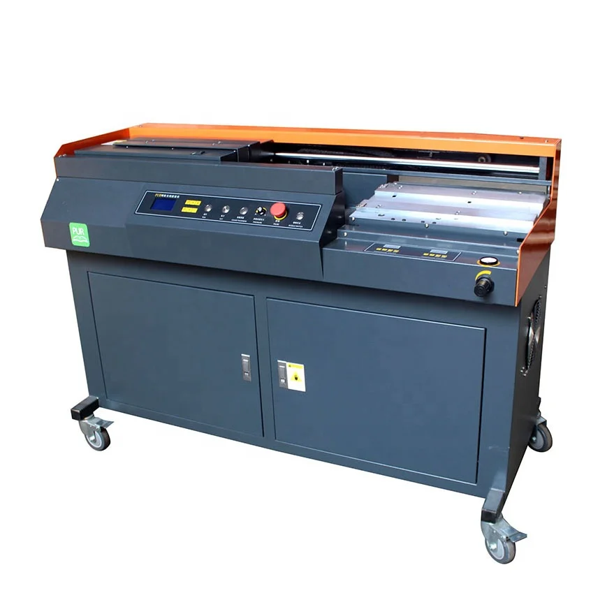 180 Degree Open Lay Flat Manual Photo Book Making Hot PUR Glue Binding Machine