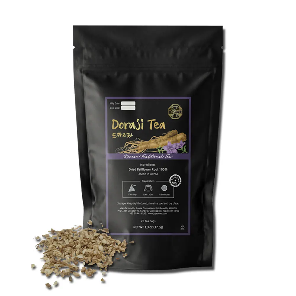 Традиционный корейский корневой чай Bellflower, пирамида, треугольные чайные пакетики оптом, OEM, фирменная упаковка, Сделано в Корее