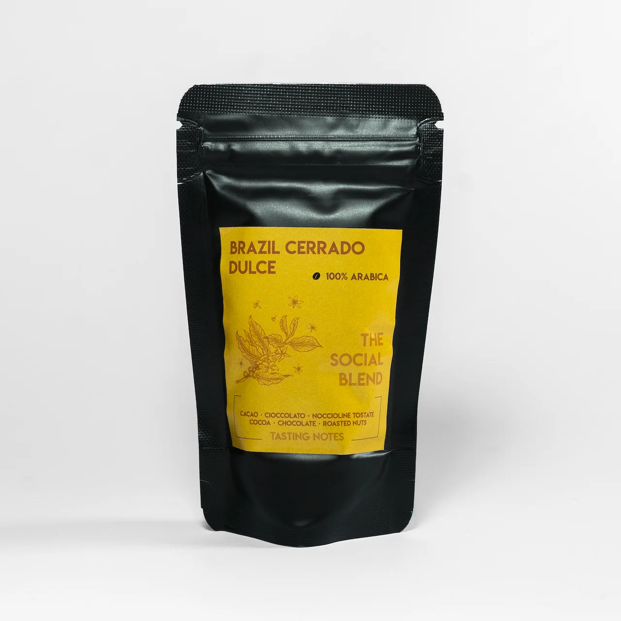 
High Quality Coffee MADE IN ITALY 100% Ethics & Sustainable - BRAZIL 100% Arabica - 50gr MACINATO MOKA 