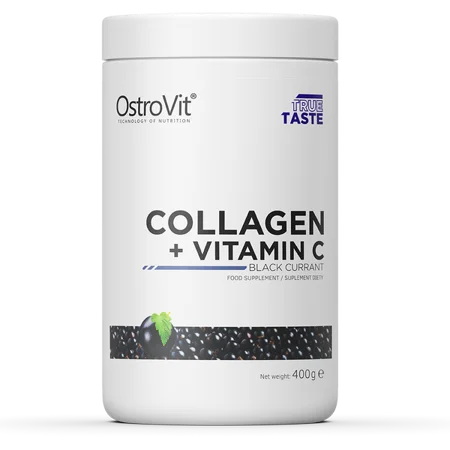 
OstroVit Collagen + Vitamin C 400 g strong joints and bones beneficial effect on the nervous and immune systems healthy skin 