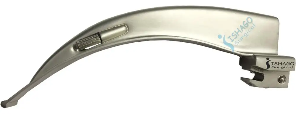 Macintosh Conventional Laryngoscope Set of 4 blades size 1,2,3,4