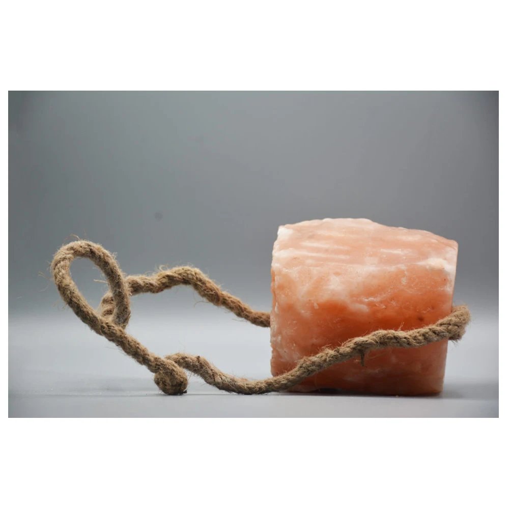 Sheep Horse Cattle Healthy Growing Himalayan Salt Animal Pink Salt Lick For Livestock Cattle Square Shape With Rope