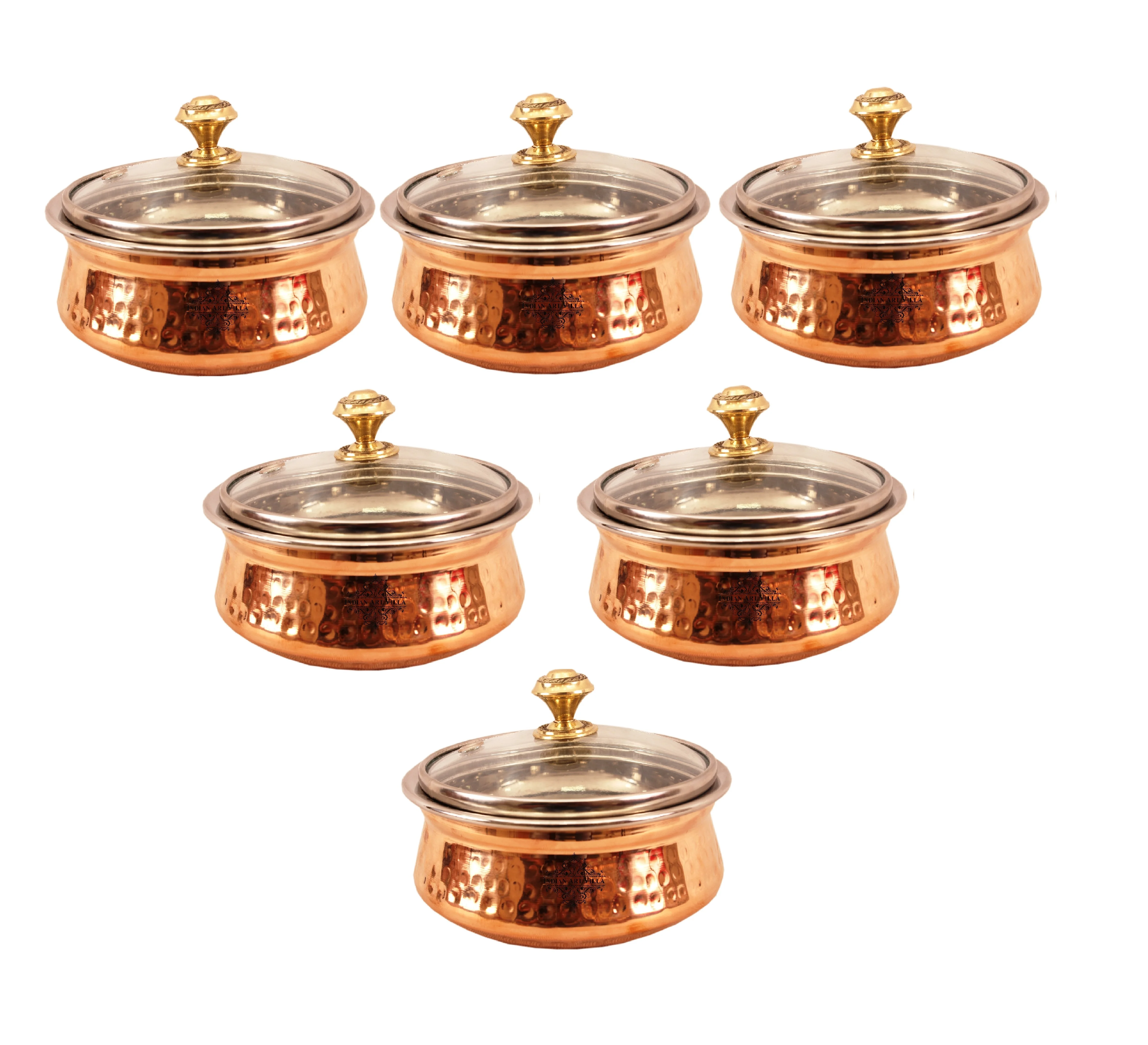 Steel Copper Handi For Cooking At Discount Price Best Quality Casseroles Custom Made Cookware Manufacturers From India 400 Ml