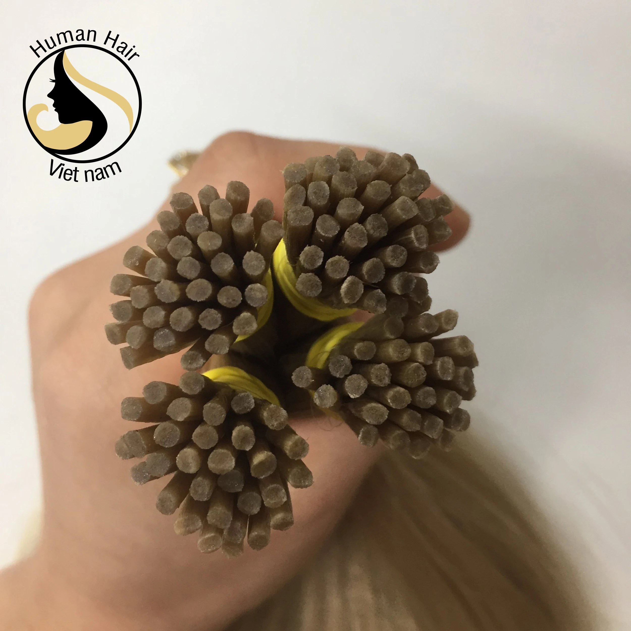 Необработанные итальянские кератиновые i-образные волосы для наращивания 100 человеческие i-Tip Омбре Кератиновое слияние человеческих волос